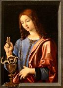 Piero di Cosimo St. John the Evangelist Germany oil painting artist